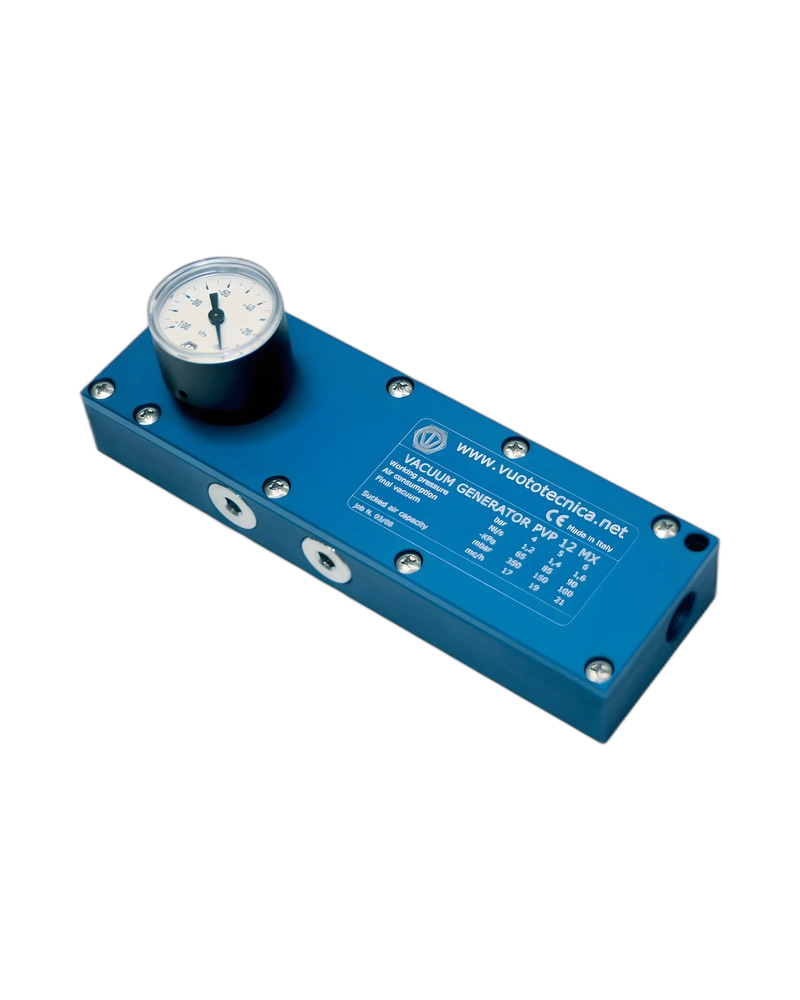 Multi-stage vacuum generators PVP 12 MX / MXLP